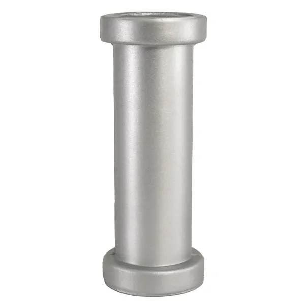 4" x 1.5" metal pipe shaped stress reliever made of squeezable... from ASI 34415 Alpi International LTD