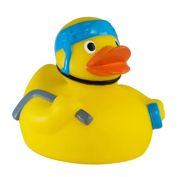 Hockey themed rubber duck.... from ASI 34415 Alpi International LTD