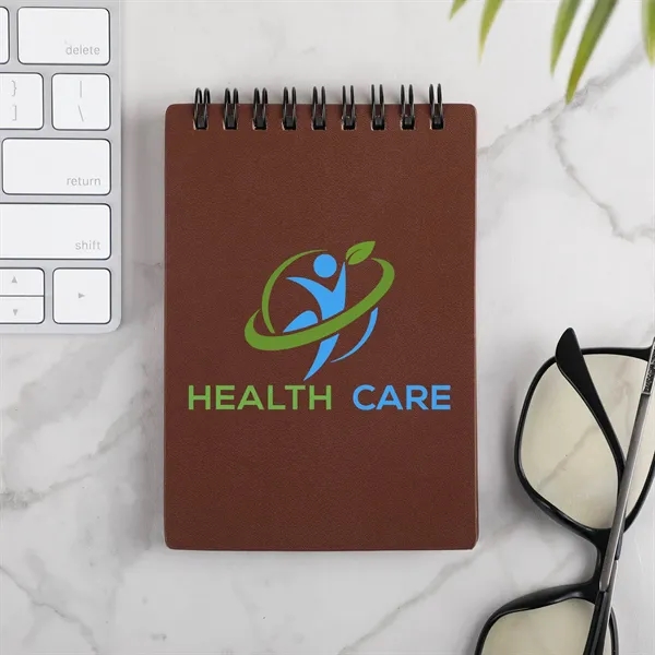 Pocket-sized, eco-friendly ring-bound journal perfect for capturing ideas on the go.... from ASI 61966 HPG / HandStands