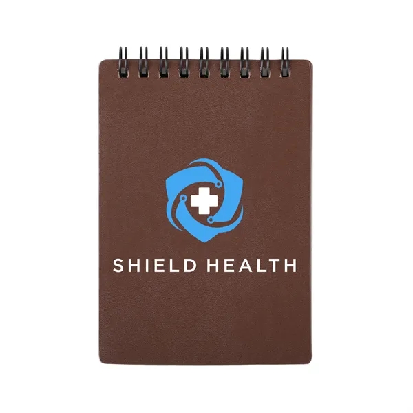 Pocket-sized, eco-friendly ring-bound journal perfect for capturing ideas on the go.... from ASI 61966 HPG / HandStands