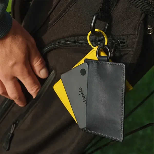 Slim. Rechargeable. Loud. Meet Chipolo CARD - a sleek, rechargeable tracker... from ASI 61005 Hirsch Gift Inc