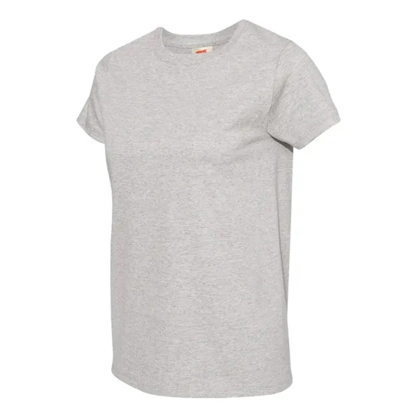 Women's crew neck T-shirt made of 100% ComfortSoft® cotton with double-stitched,... from ASI 84358 S&S Activewear