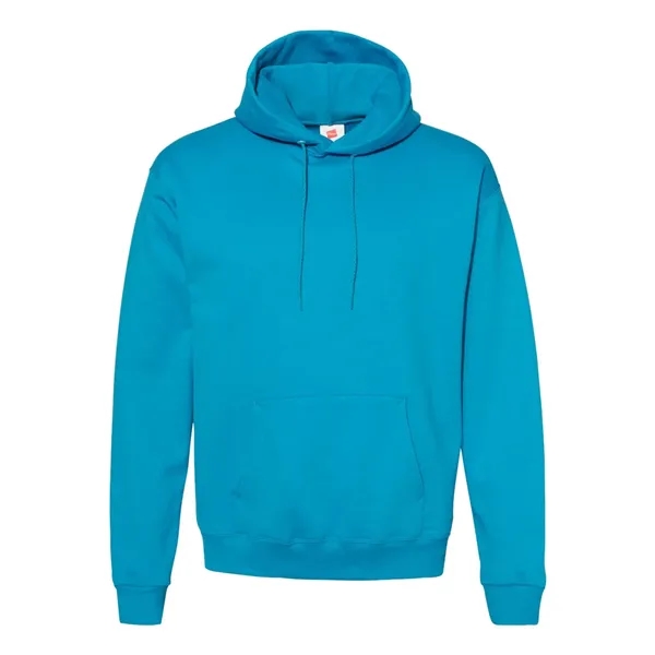 Cotton/polyester fleece pullover hoodie with an extra-large front pouch pocket and... from ASI 84358 S&S Activewear