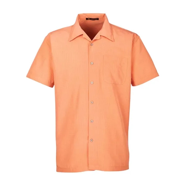 Harriton Barbados Textured Camp Shirt... from ASI 84358 S&S Activewear