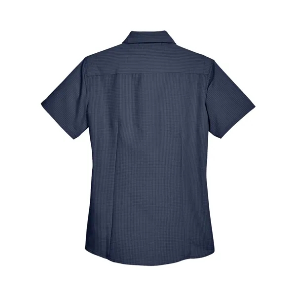 Harriton Women's Barbados Textured Camp Shirt... from ASI 84358 S&S Activewear