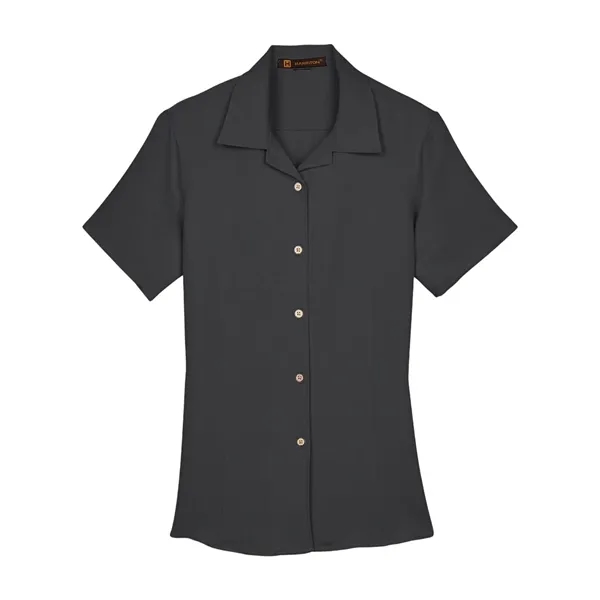Harriton Women's Bahama Cord Camp Shirt... from ASI 84358 S&S Activewear