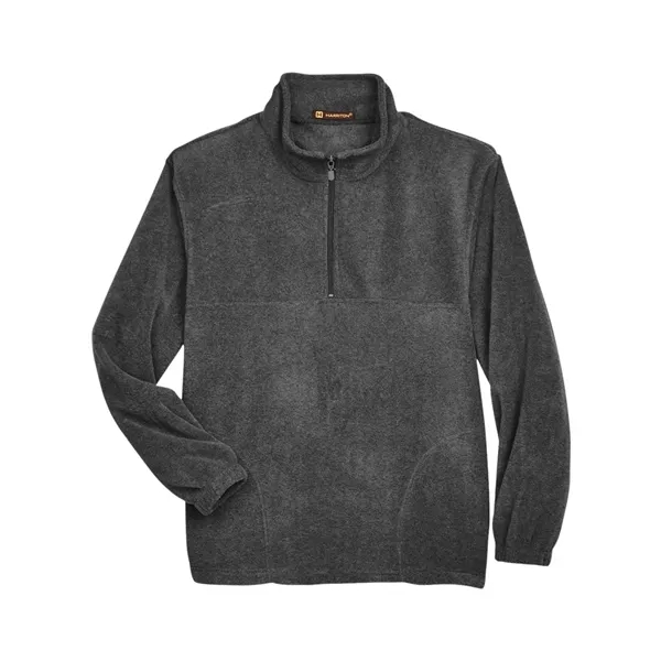 Harriton Quarter-Zip Fleece Pullover... from ASI 84358 S&S Activewear