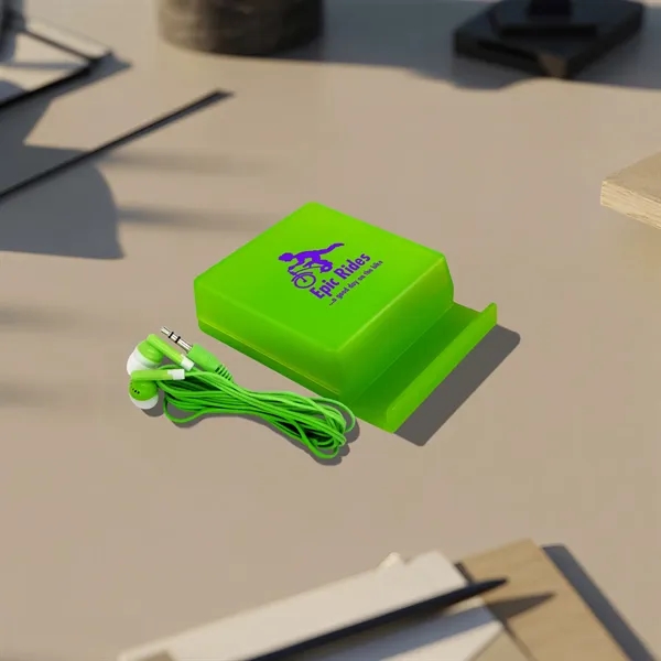 Phone Stand Ear Bud Case... from ASI 30208 A P Specialties / AP Specialties