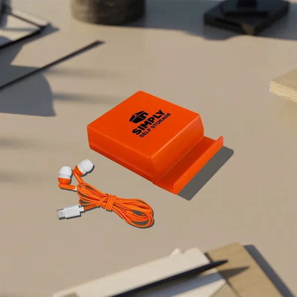 Phone Stand Type C Ear Bud Case... from ASI 30208 A P Specialties / AP Specialties