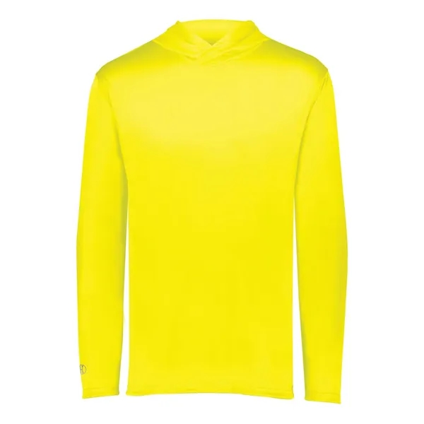 Holloway Youth Momentum Hooded Long Sleeve T-Shirt... from ASI 84358 S&S Activewear