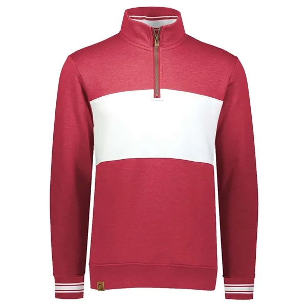 Holloway Ivy League Fleece Colorblocked Quarter-Zip Sweat...... from ASI 84358 S&S Activewear