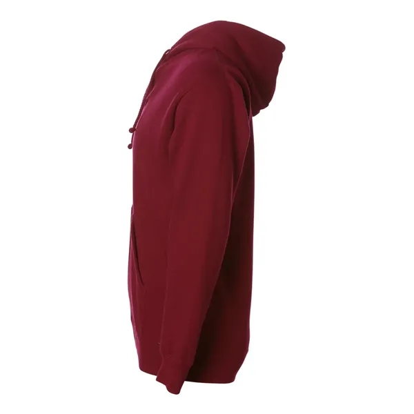 Full-zip, 10.0 oz., 80% cotton / 20% polyester hooded sweatshirt. Blank... from ASI 84358 S&S Activewear