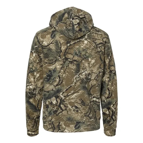 J. America Gaiter Fleece Hooded Sweatshirt... from ASI 84358 S&S Activewear