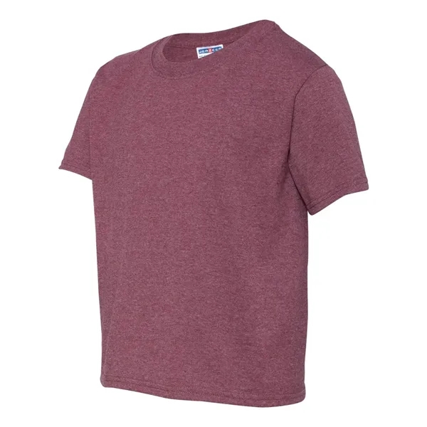 Youth 5.6 oz., 50% cotton / 50% polyester t-shirt. Blank product.... from ASI 84358 S&S Activewear