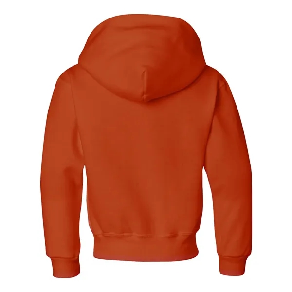 Youth 8.0 oz. 50% cotton/50% polyester hooded sweatshirt. Blank product.... from ASI 84358 S&S Activewear