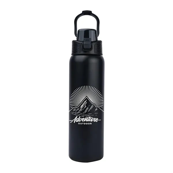 Brooke 28 oz. Double Wall, Stainless Steel Water Bottle... from ASI 67866 Logomark/Valumark