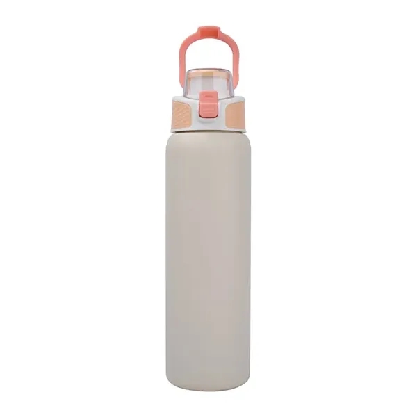 Brooke 28 oz. Double Wall, Stainless Steel Water Bottle... from ASI 67866 Logomark/Valumark
