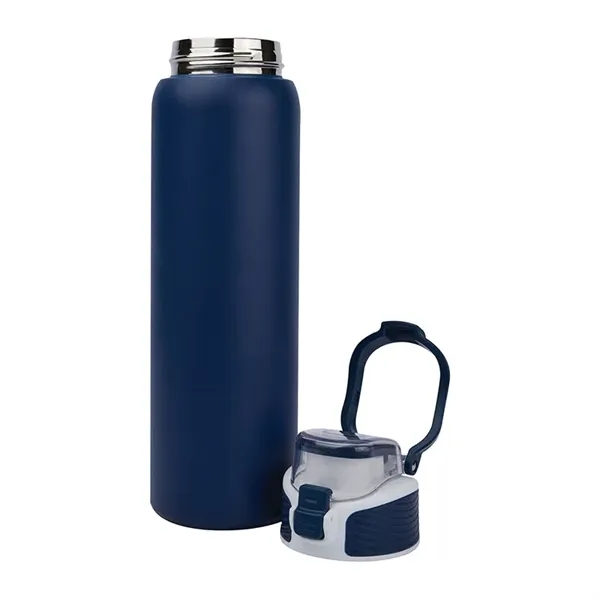 Brooke 28 oz. Double Wall, Stainless Steel Water Bottle... from ASI 67866 Logomark/Valumark