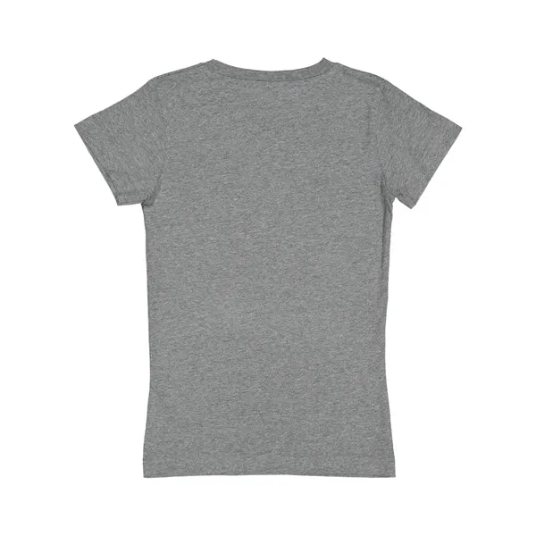 Girls' longer length t-shirt with taped neck. Blank product.... from ASI 84358 S&S Activewear