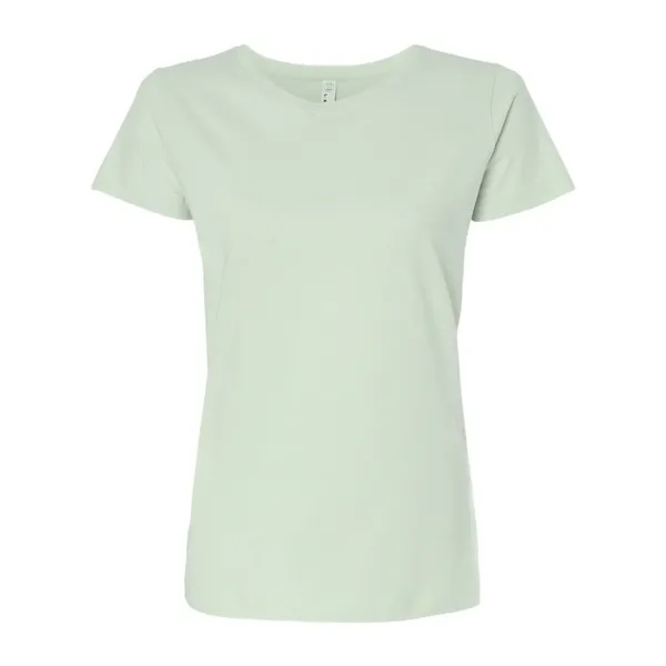 Women's fine jersey longer length T-shirt. Blank product.... from ASI 84358 S&S Activewear