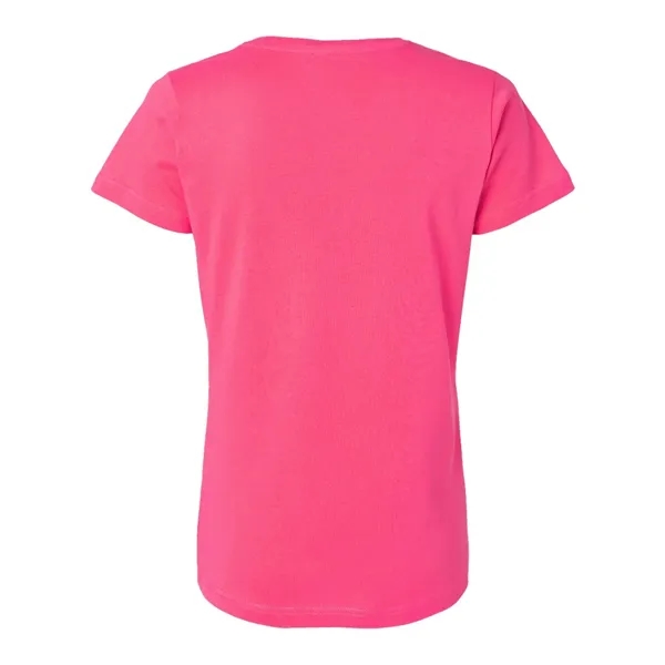 Women's fine jersey longer length T-shirt. Blank product.... from ASI 84358 S&S Activewear
