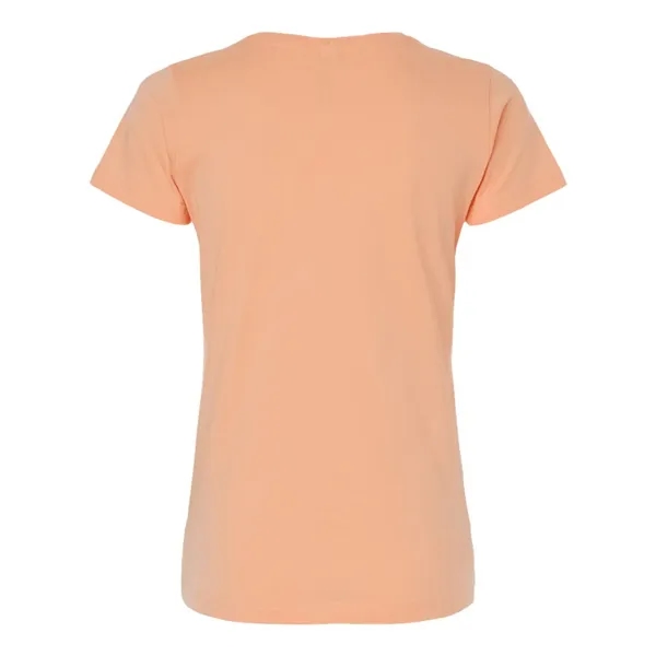 Women's fine jersey longer length T-shirt. Blank product.... from ASI 84358 S&S Activewear
