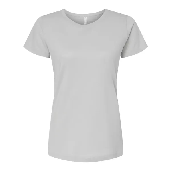 Women's fine jersey longer length T-shirt. Blank product.... from ASI 84358 S&S Activewear