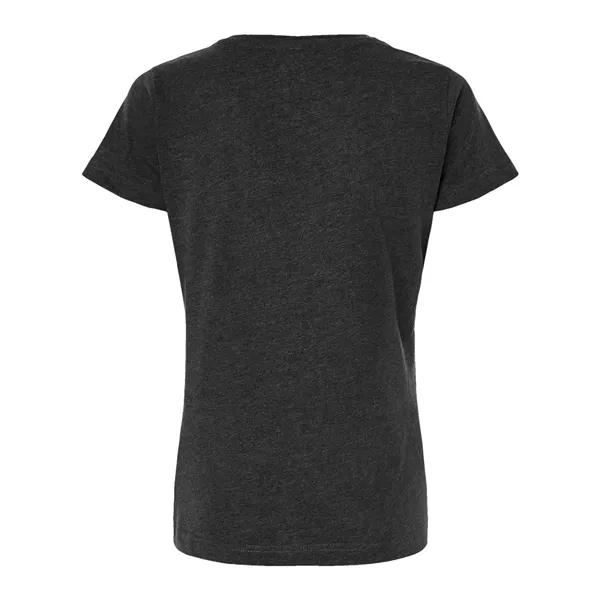 Women's fine jersey longer length T-shirt. Blank product.... from ASI 84358 S&S Activewear