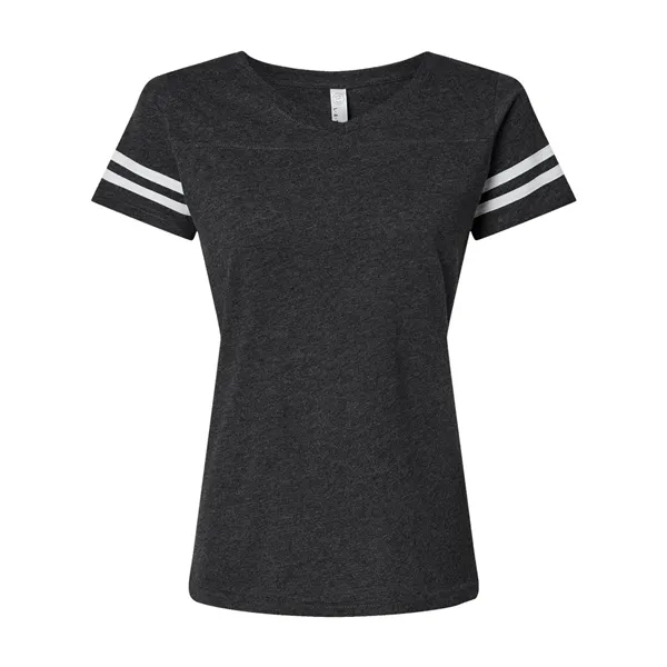 LAT Women's Vintage Football T-Shirt, blank.... from ASI 84358 S&S Activewear