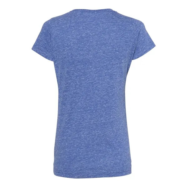 LAT Women's Harborside Melange V-Neck T-Shirt... from ASI 84358 S&S Activewear