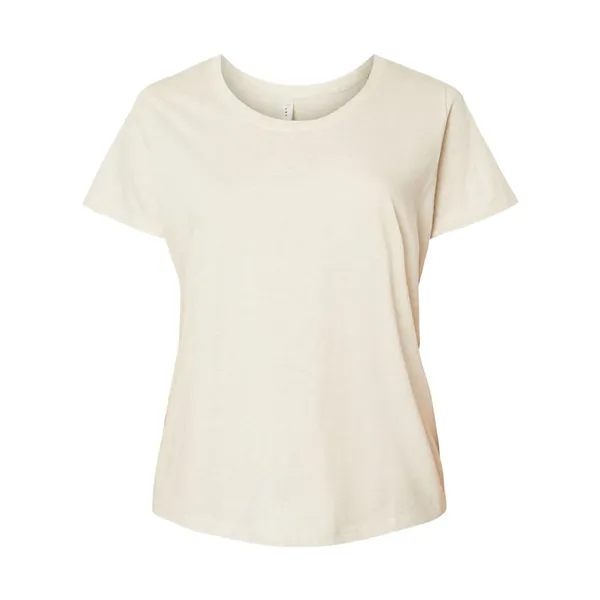 LAT Curvy Collection Women's Fine Jersey Tee... from ASI 84358 S&S Activewear