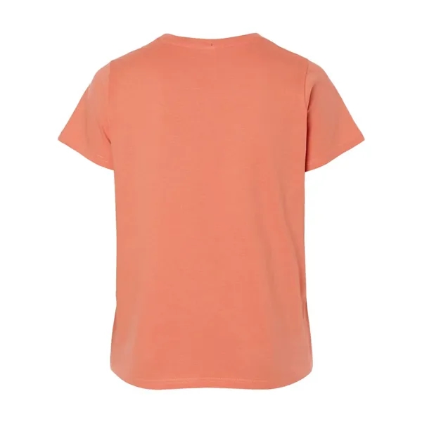 LAT Curvy Collection Women's Fine Jersey Tee... from ASI 84358 S&S Activewear