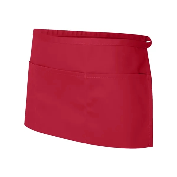 Waist apron with three pockets. Blank product.... from ASI 84358 S&S Activewear