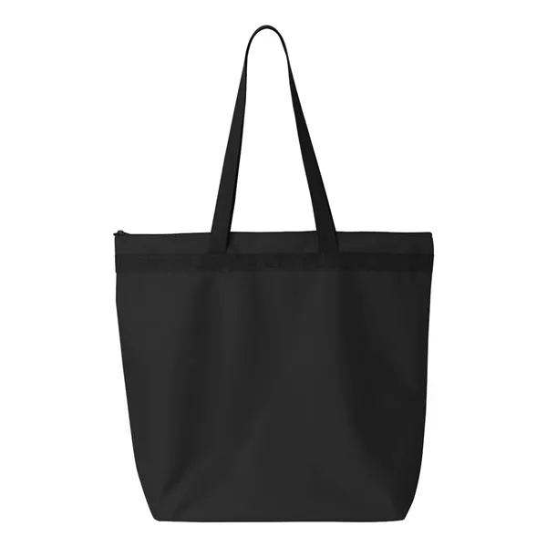 Recycled zipper tote. Blank product.... from ASI 84358 S&S Activewear