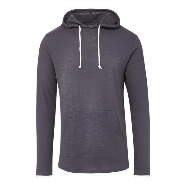 MV Sport Miles Slub Hooded Long Sleeve T-Shirt... from ASI 84358 S&S Activewear
