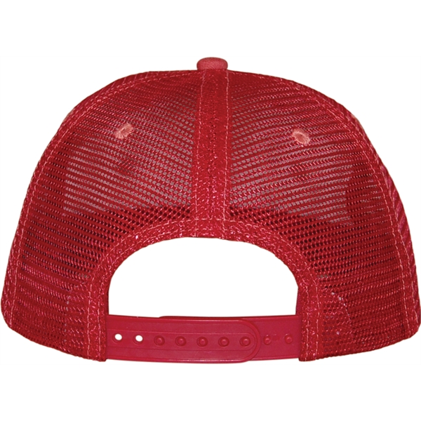 Five Panel, soft Structure, Mid Crown, Cotton Twill with Mesh Back,... from ASI 43456 CF Headwear