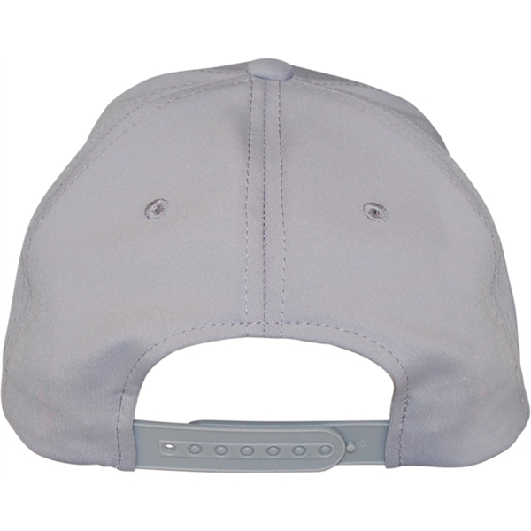 Six Panel, Mid Crown, 10% Performance Polyester w/ Moister-Wicking sweatband,Plastic Snap... from ASI 43456 CF Headwear