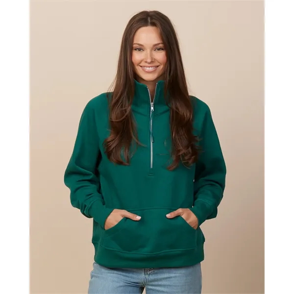 Soft, boxy ladies' half-zip fleece ideal for custom logo embroidery or... from ASI 72657 Active Life Promo / Active Life