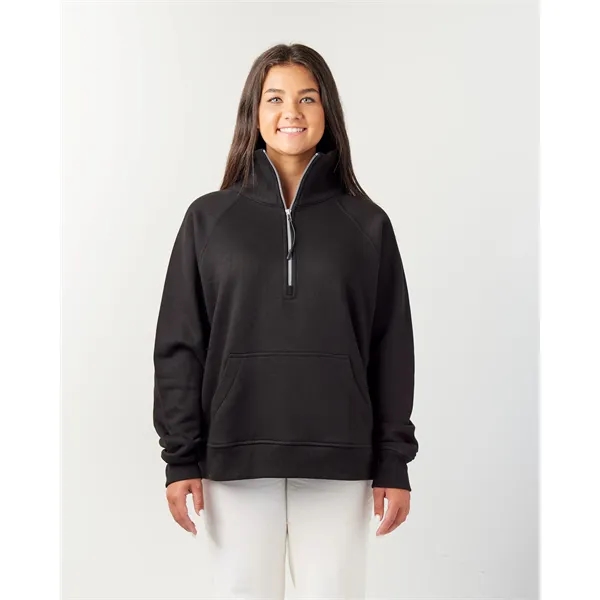 Soft, boxy ladies' half-zip fleece ideal for custom logo embroidery or... from ASI 72657 Active Life Promo / Active Life