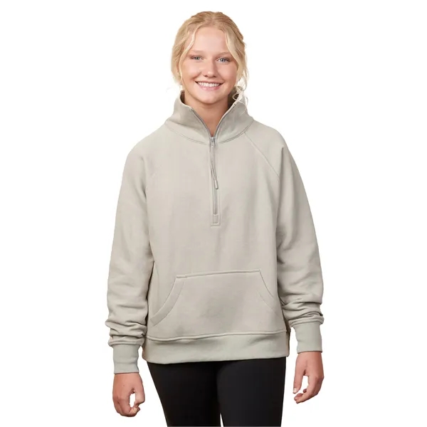 Soft, boxy ladies' half-zip fleece ideal for custom logo embroidery or... from ASI 72657 Active Life Promo / Active Life