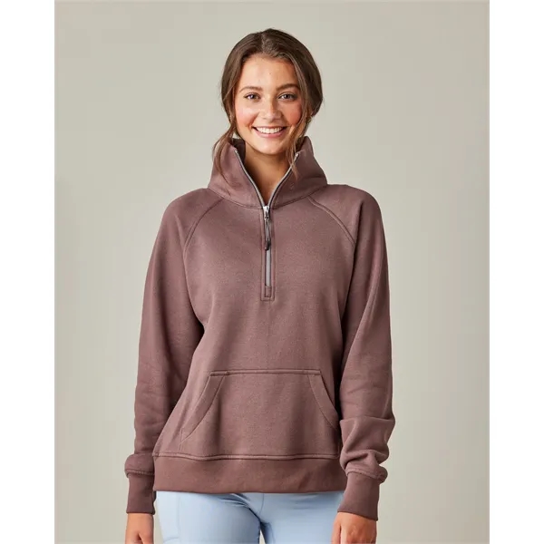 Soft, boxy ladies' half-zip fleece ideal for custom logo embroidery or... from ASI 72657 Active Life Promo / Active Life