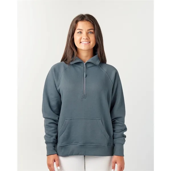 Soft, boxy ladies' half-zip fleece ideal for custom logo embroidery or... from ASI 72657 Active Life Promo / Active Life