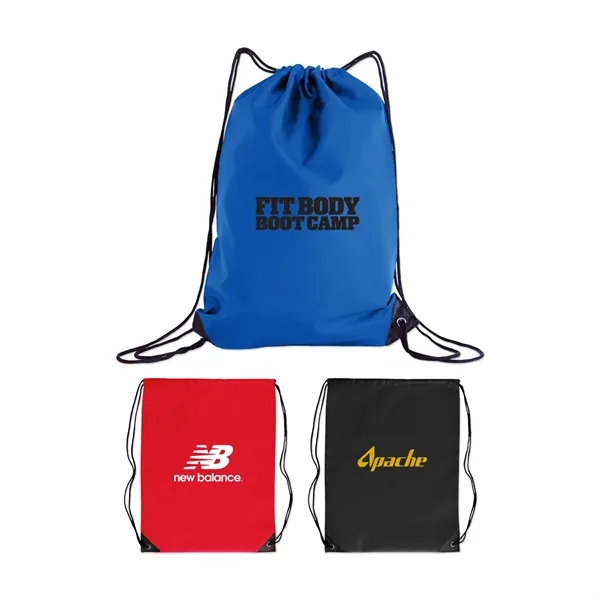 80 GSM Nylon drawstring backpack that is easy to open and... from ASI 98360 WOWLine / WOWLine®