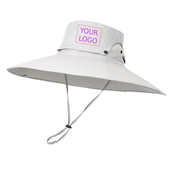 Adjustable nylon sun shield hat plus 1 color silkscreen imprint on... from ASI 37218 Athena Promo (tm)