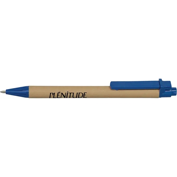 Eco pocket jotter with paper barrel pen.... from ASI 54100 Fields Manufacturing Inc / TargetLine®