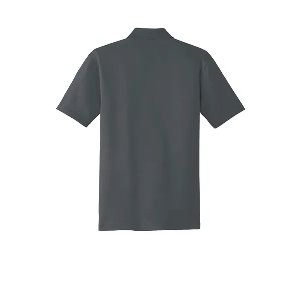 Polo with closed-hole mesh, stay-cool wicking technology, flat knit collar, 4-button... from ASI 61125 Hit Promotional Products / Hit®