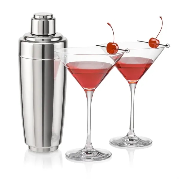 The Pescara Cocktail Shaker & Martini Set brings elegance and functionality... from ASI 84592 St Regis Group