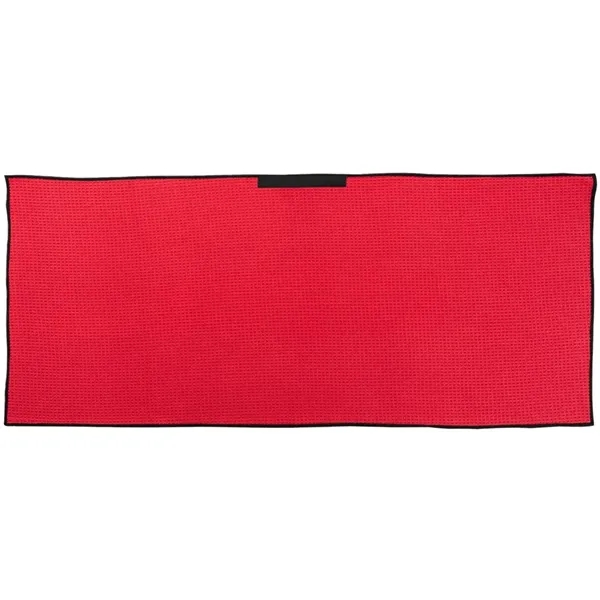 40" x 17" oversized waffle weave golf/caddy towel.... from ASI 39552 BEL Promo