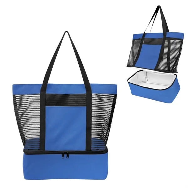 rPET tote bag with PEVA lining with cooler and 22" handles.... from ASI 61125 Hit Promotional Products / Hit®