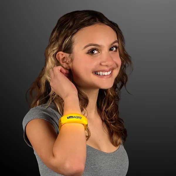 Blank or Imprinted. Fashion LED bracelets... from ASI 34194 ALightPromos / Alight Promotional Products